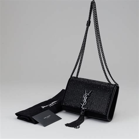 ysl studded monogramme bag|yves saint laurent monogram bag.